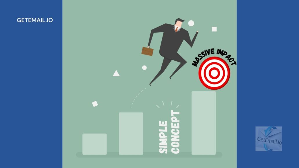 Simple concept, maximum impact. This works really well for email verification.