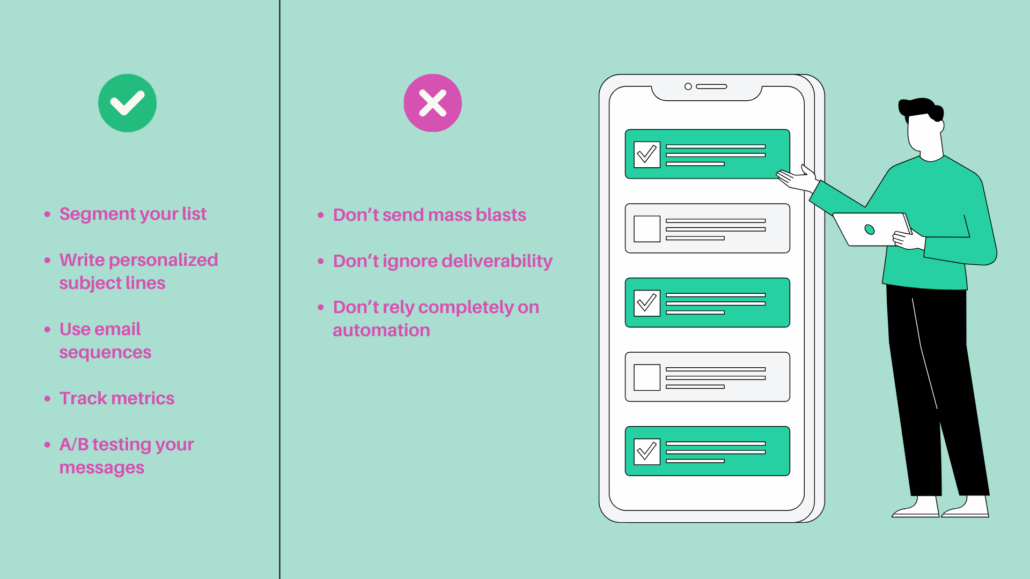 Do's and don'ts of using email finder software for targeted marketing campaigns