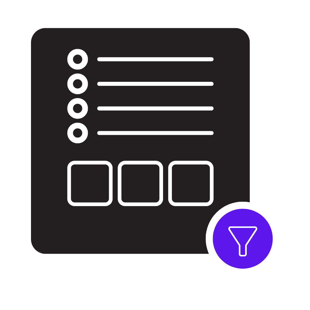 Feature - Works across dashboard and lists