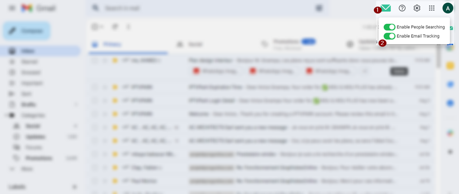 enable email tracking